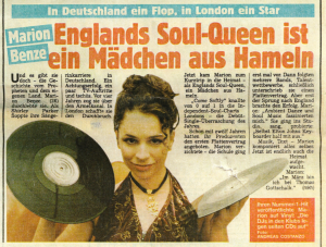 Pressebericht in der Bild am Sonntag (1994)