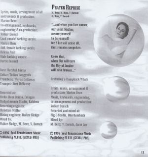 Marion C. Benz - Prayer Reprise