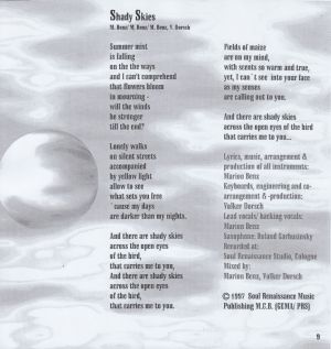 Marion C. Benz - Shady skies